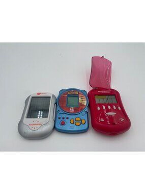 Lot Of 3 Handheld Games: Sudoku Battleship Fliptop Poker